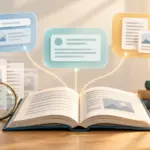 Des contenus de blog sont reliés à une recherche, à une réponse directe et à des sources utilisées par une intelligence artificielle.